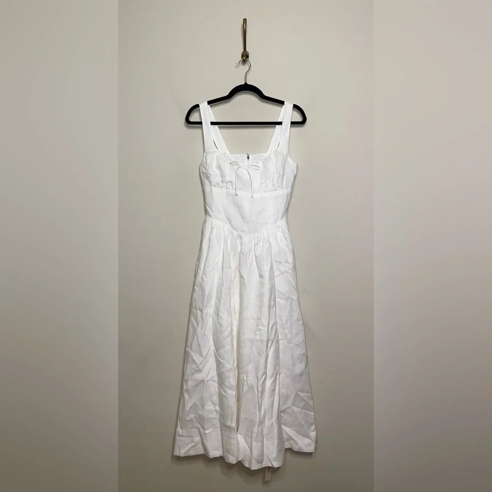 Reformation White Midi Dress - Picture 10 of 15